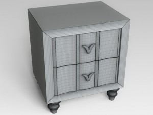 bedside table 3Dモデル