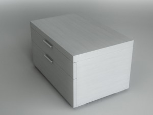 bedside table 3D Модель