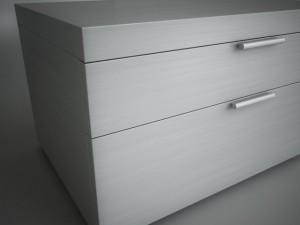 bedside table 3D Модель