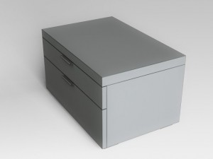 bedside table 3D Модель