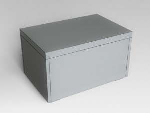 bedside table 3D Модель