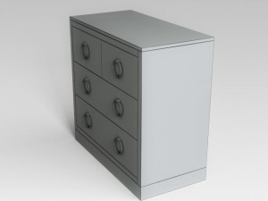 commode 3D 모델