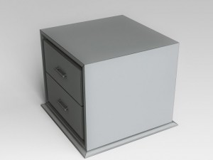 bedside table 3D-Modell