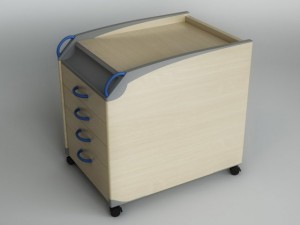 bedside table 3D Model