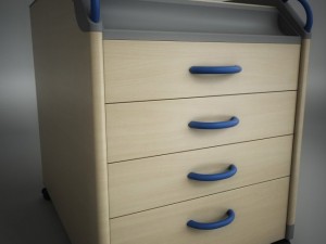 bedside table 3D Model
