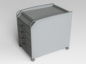 bedside table 3D Model