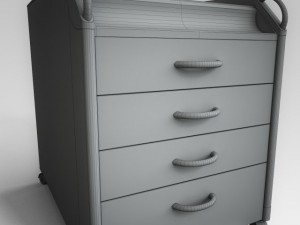 bedside table 3D Model