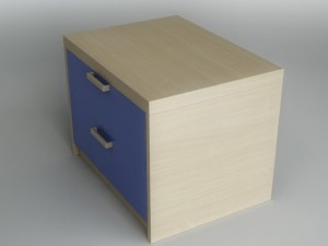 bedside table 3D मॉडल