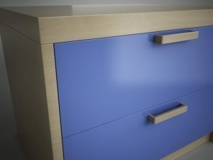 bedside table 3D मॉडल