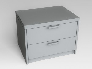 bedside table 3D मॉडल