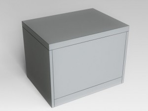 bedside table 3D मॉडल