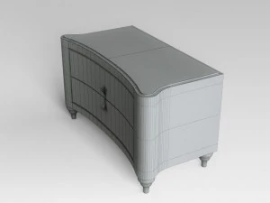bedside table 3D Model