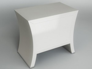 bedside table 3D Модель