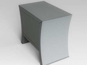 bedside table 3D Модель