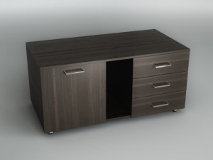 bedside table Modello 3D