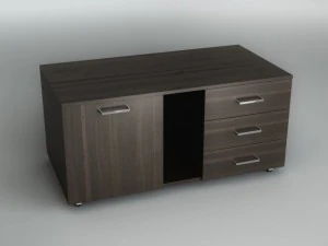 meja samping tempat tidur Model 3D