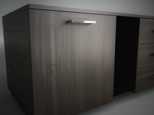 bedside table 3D Model