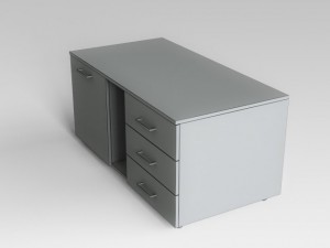 bedside table 3D Model