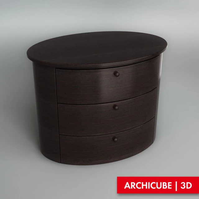 nachtkastje 3D Model .c4d .max .obj .3ds .fbx .stl .blend 