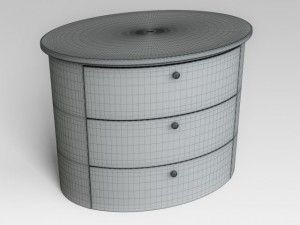 bedside table 3D Model