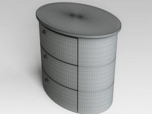 bedside table 3D Model