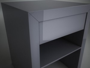 bedside table Modelo 3D