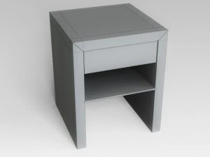 bedside table 3D Model