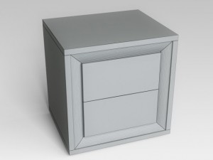 bedside table 3D Model