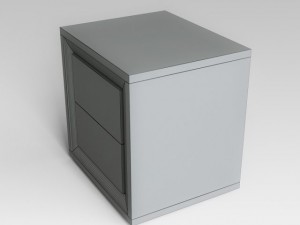 bedside table 3D Model
