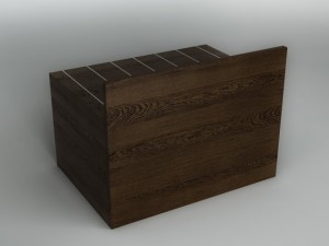 bedside table 3D Model
