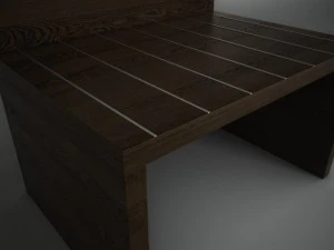 bedside table 3D Model