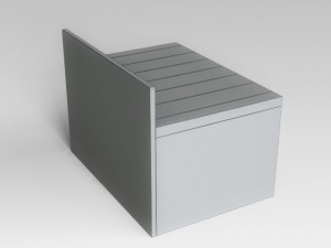 bedside table 3D Model