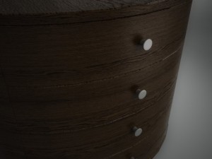 commode Modello 3D