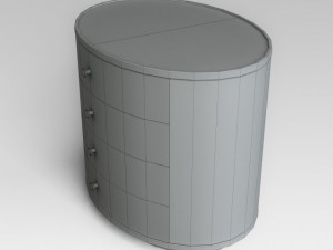 commode Modello 3D