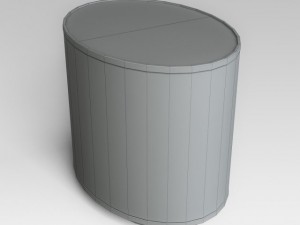 commode Modello 3D