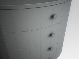 commode Modello 3D