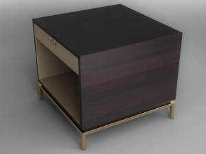 bedside table 3D Model