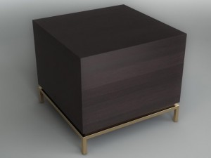 bedside table 3D Model