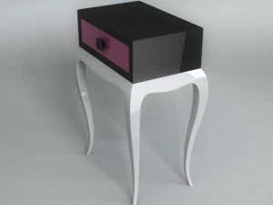 bedside table 3D Model