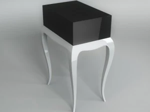 bedside table 3D Model