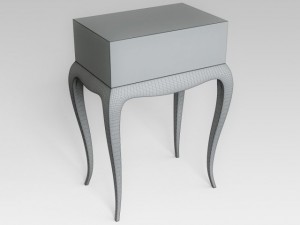 bedside table 3D 모델