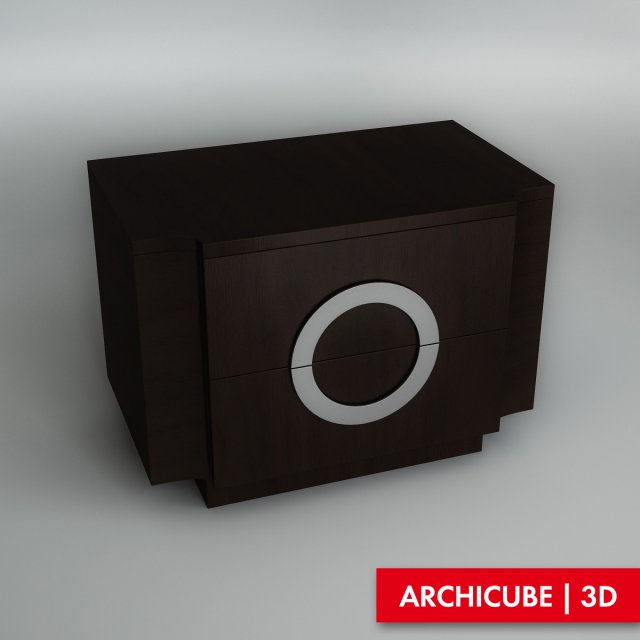 bedside table 3D मॉडल .c4d .max .obj .3ds .fbx .stl .blend 