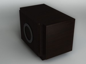 bedside table 3D मॉडल