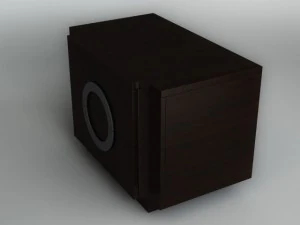 bedside table 3D Model