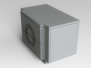 bedside table 3D मॉडल
