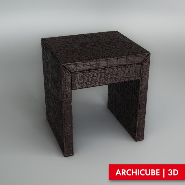 bedside table Modello 3D .c4d .max .obj .3ds .fbx .stl .blend 