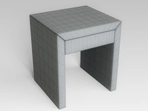 bedside table 3D Model