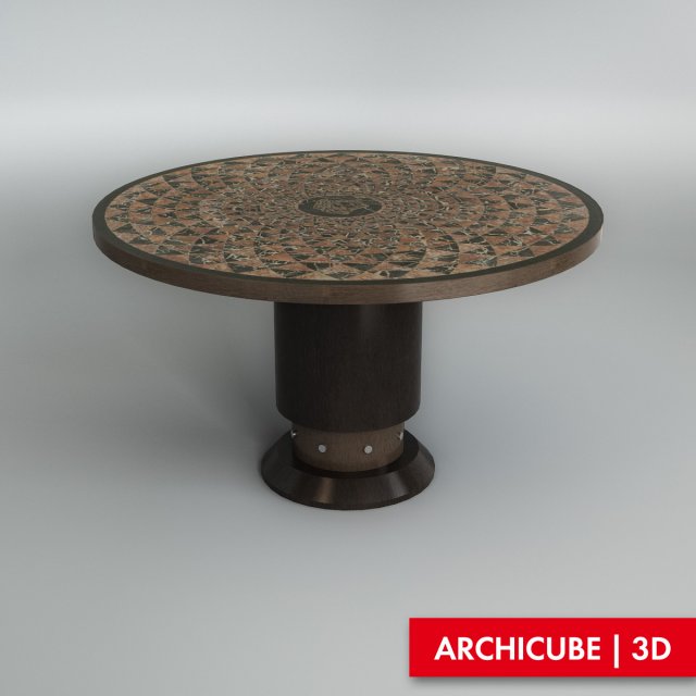 table 3D Модель .c4d .max .obj .3ds .fbx .stl .blend 