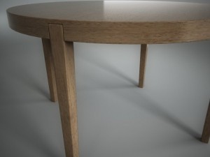 table 3D 模型