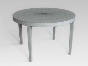 table 3D 模型